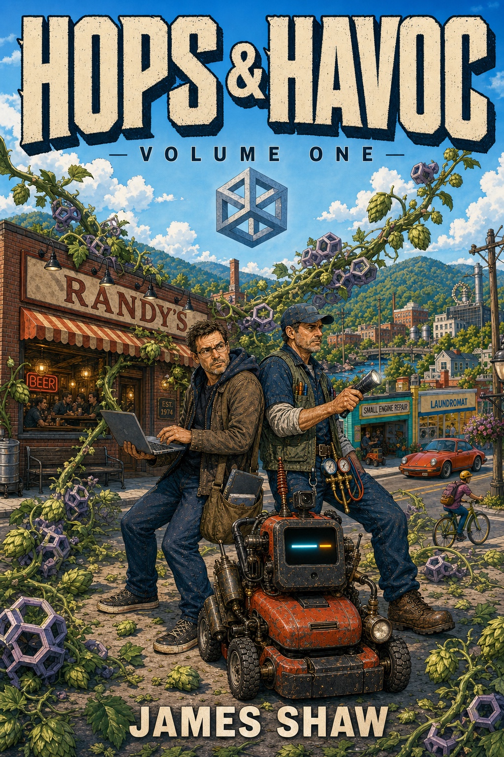 Cover of Hops & Havoc Volume One by James Shaw